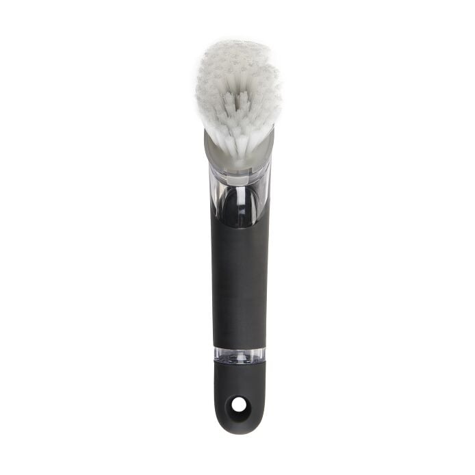 Steel Soap Dispensing Dish Brush Q3