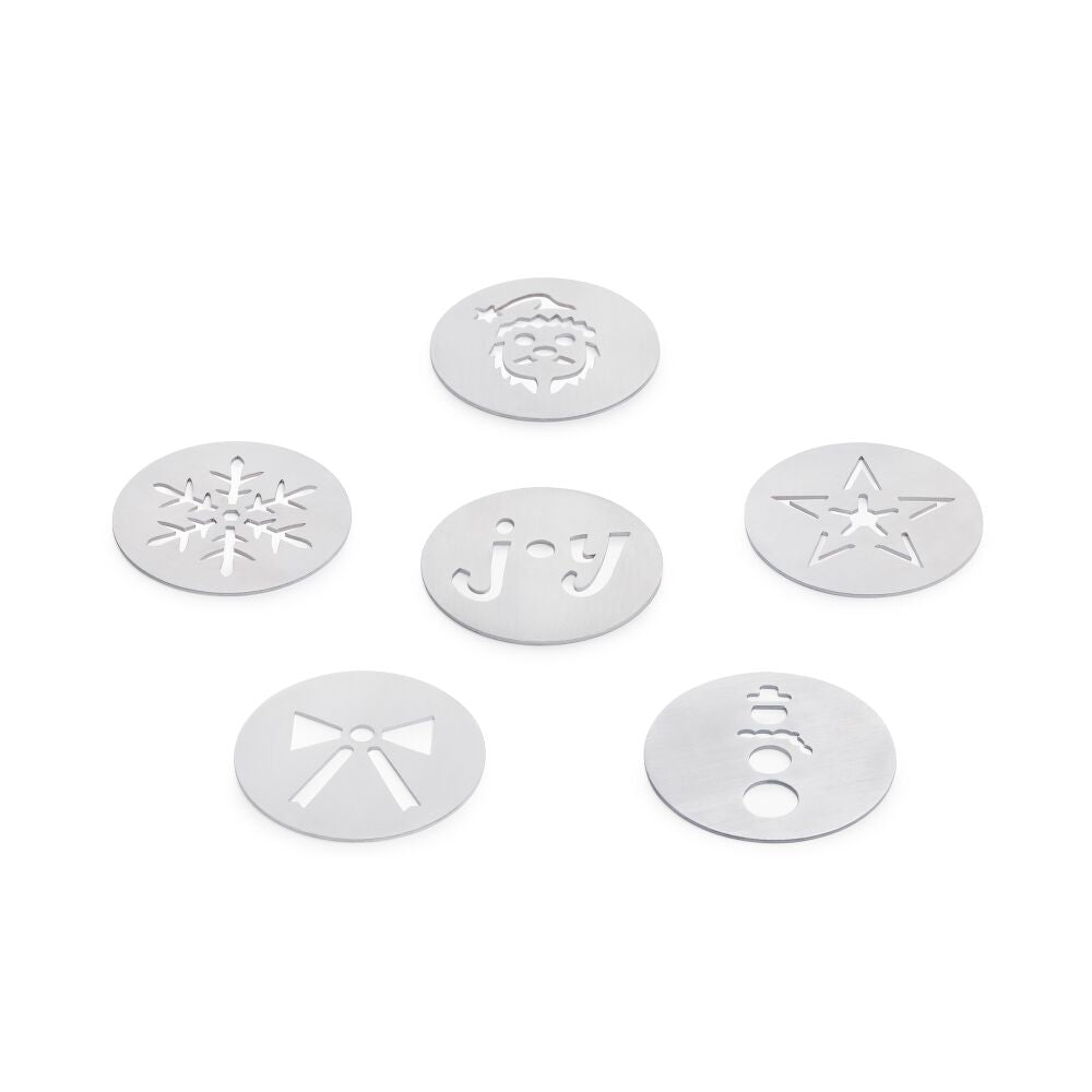 Christmas Cookie Press Disk Set G3