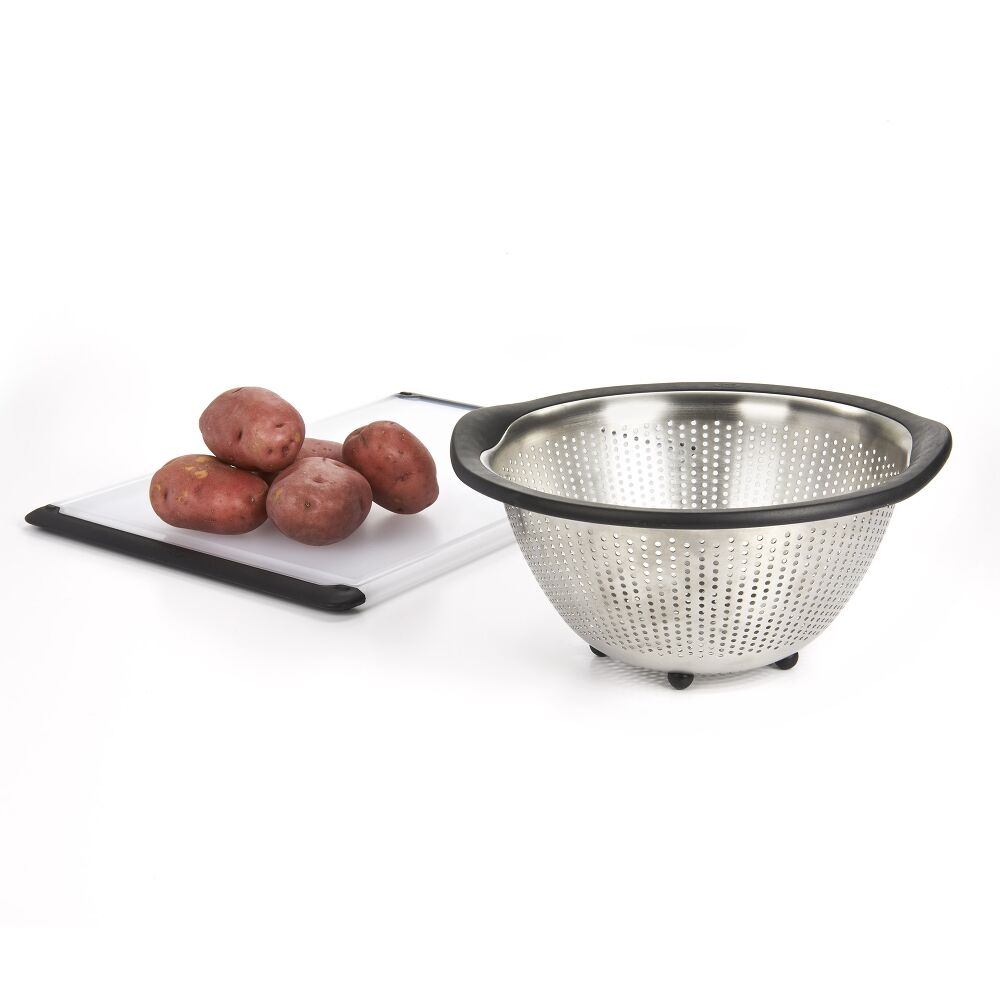 5 Quart Stainless Steel Colander Y3