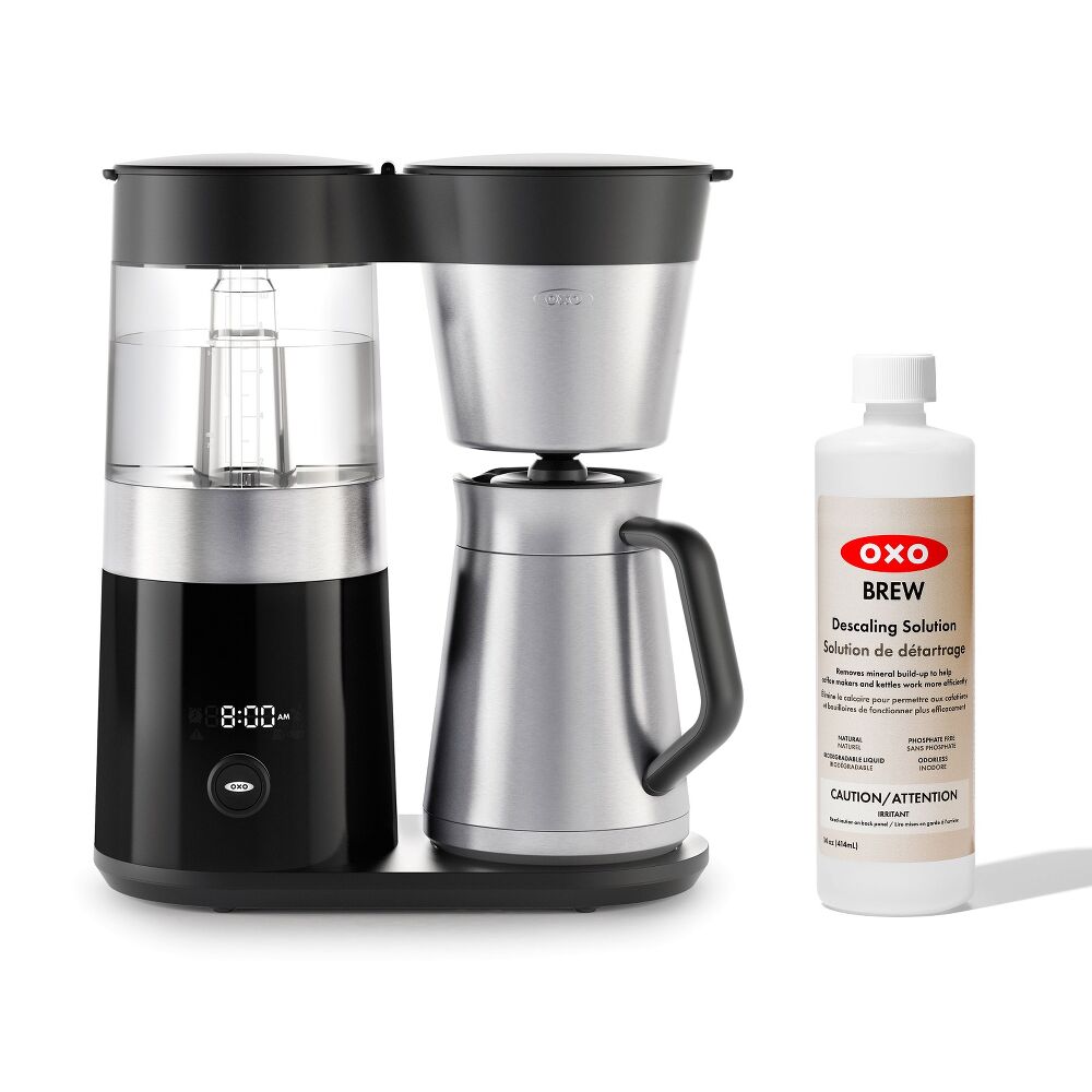 9-Cup Coffee Maker & Descaling Solution Bundle O9