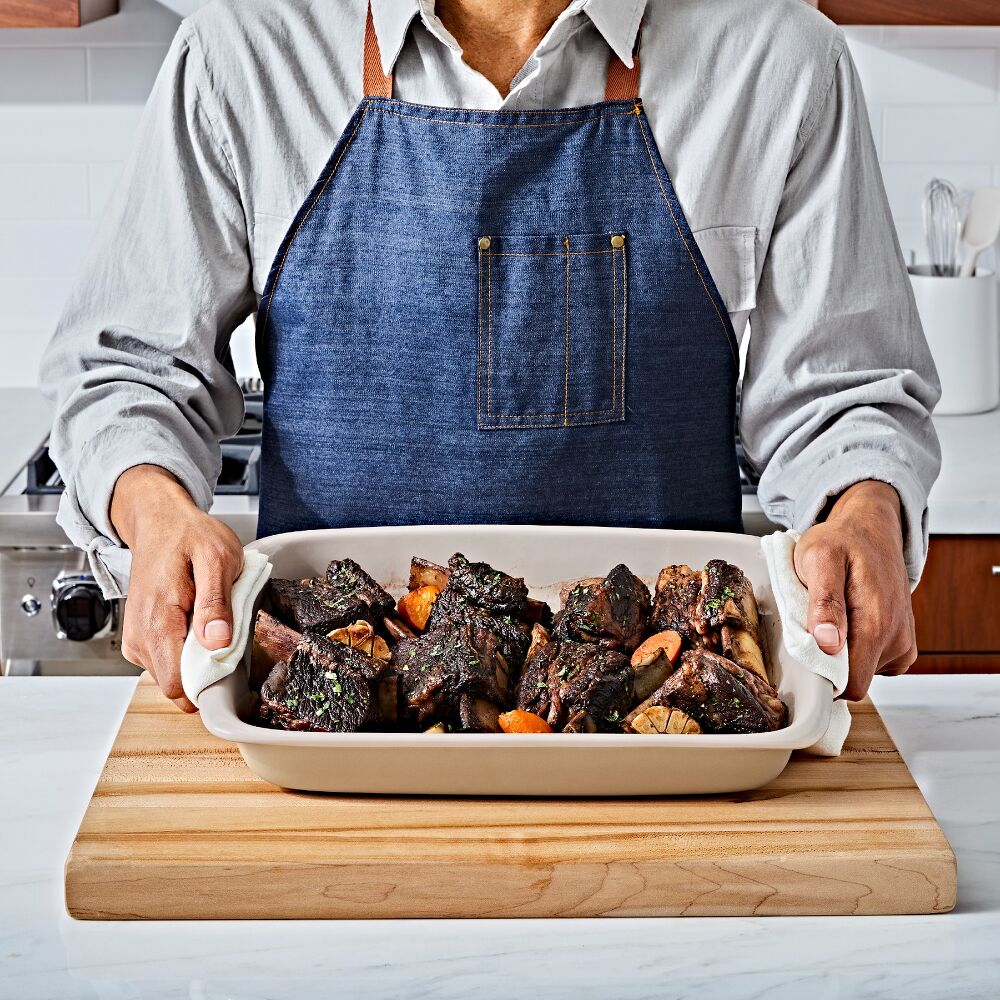 3 Qt Rectangular Stoneware Baking Dish A7