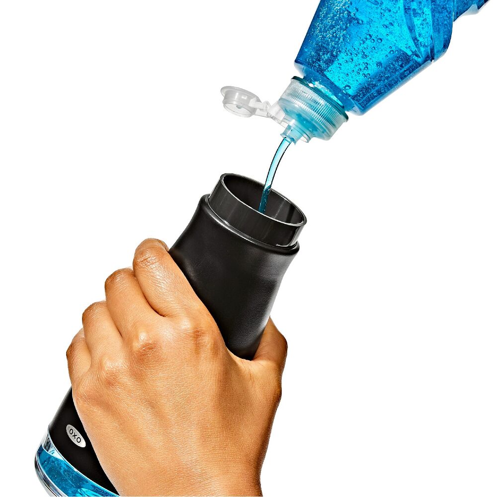 Stainless Steel Soap Dispenser - Black E8