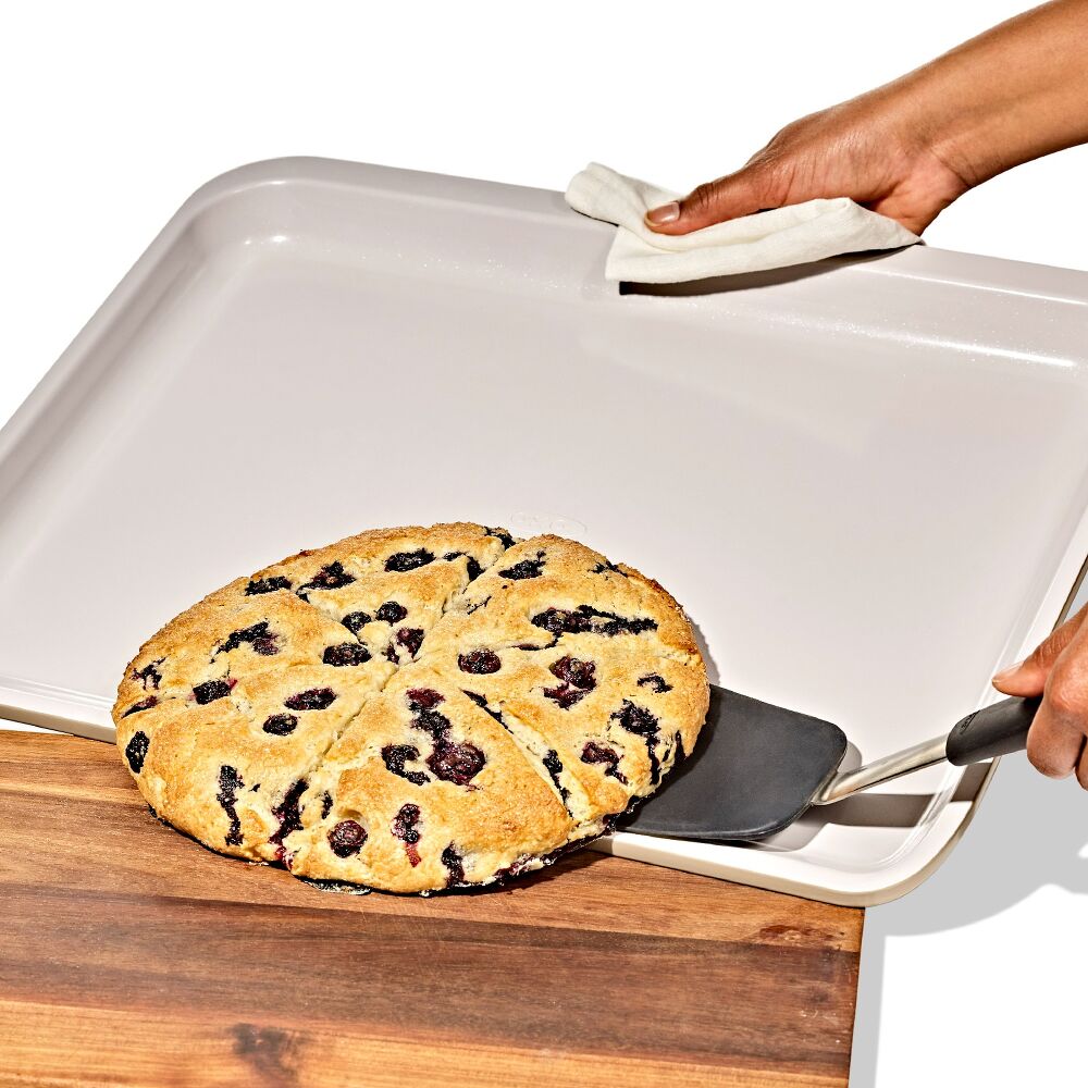 Non-Stick Pro Ceramic Coated Metal Bakeware Cookie Sheet – Biscuit I3