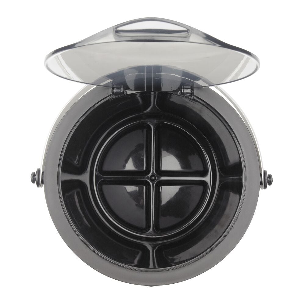 Steel Ice Bucket & Tong Set D8