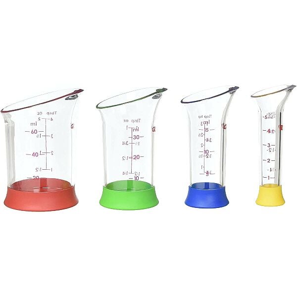 4 Piece Mini Measuring Beaker Set T1