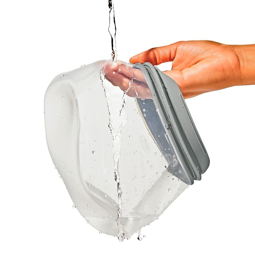 Silicone Reusable Bag Sandwich (28 oz) - Fog M5