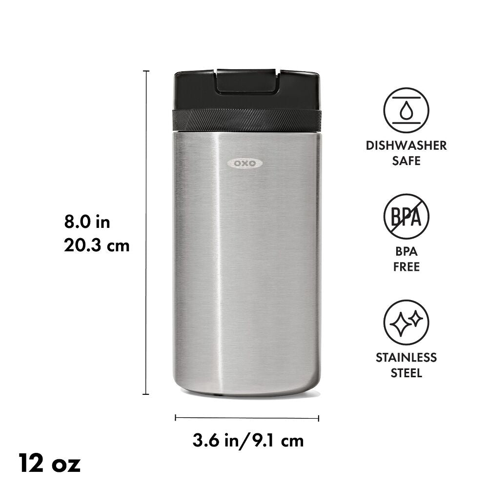 12oz Stainless Steel Coffee Storage Container M5