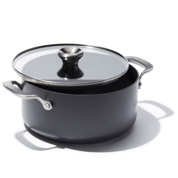 Ceramic Professional Non-Stick 5QT Stock Pot with Lid W5