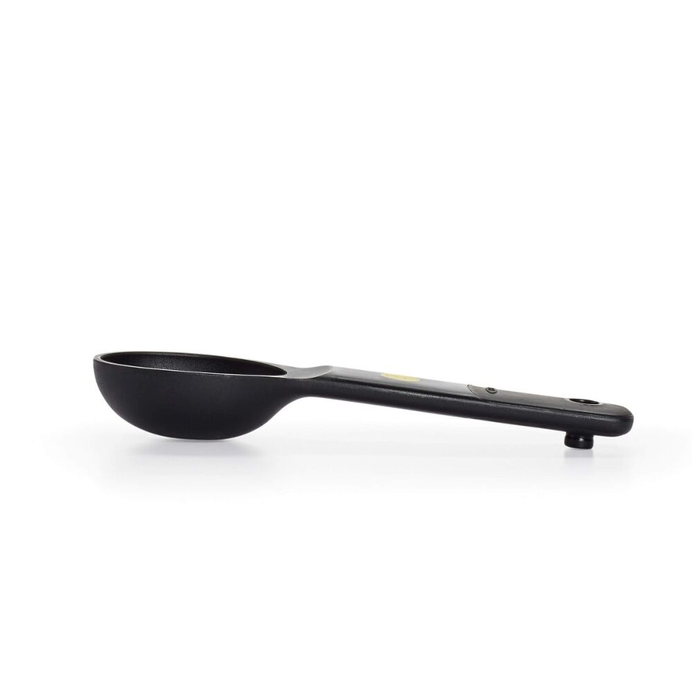 7 Piece Plastic Measuring Spoons - Black N3