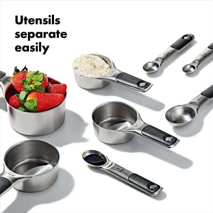 Stainless Steel Measuring Cups and Spoons Set Y6