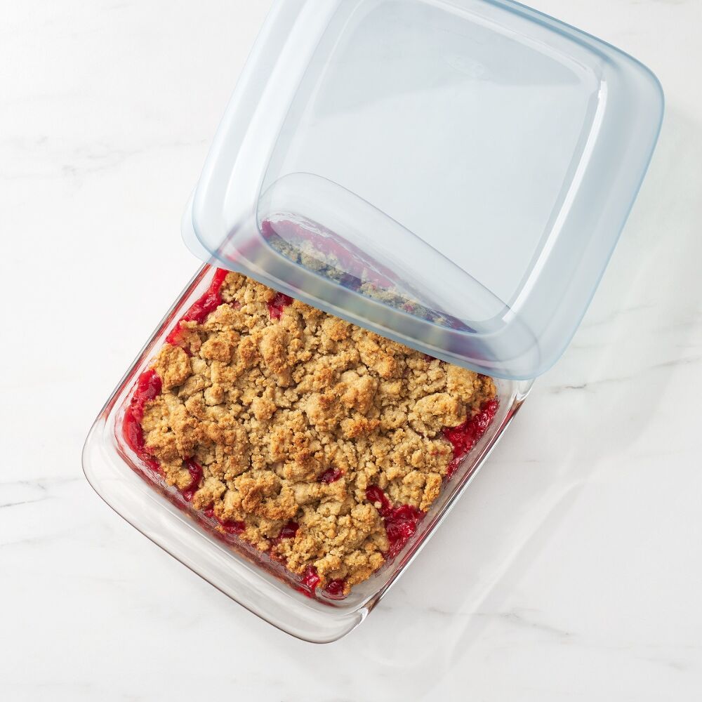 Glass Baking Dish with Lid (2.0 Qt) Q3