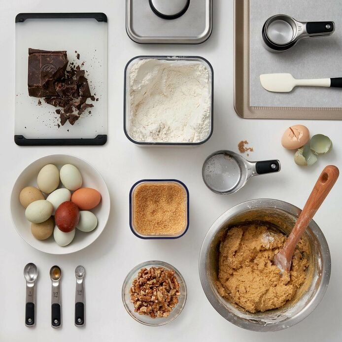 Stainless Steel Measuring Cups and Spoons Set H8