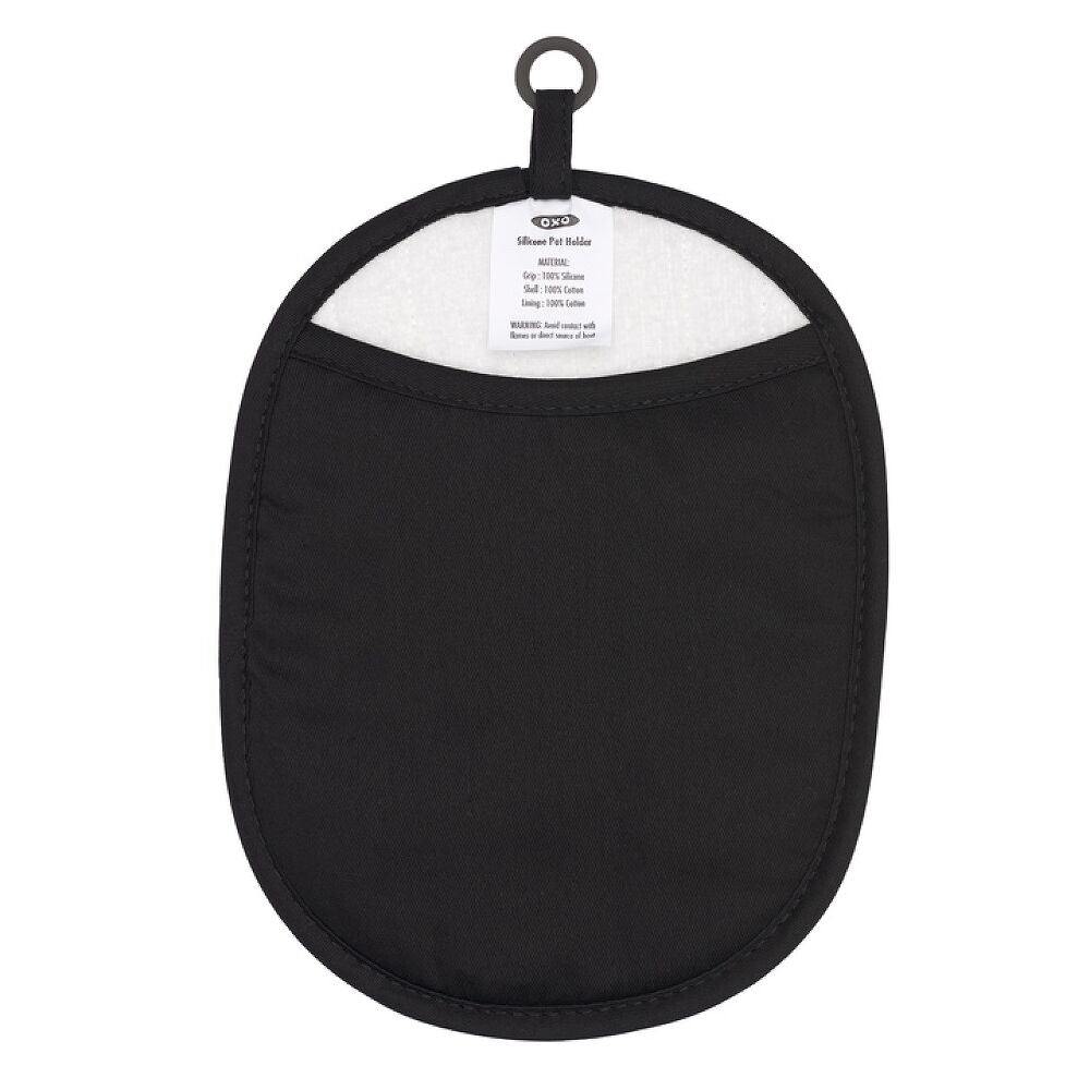 Silicone Pot Holder - Black B3