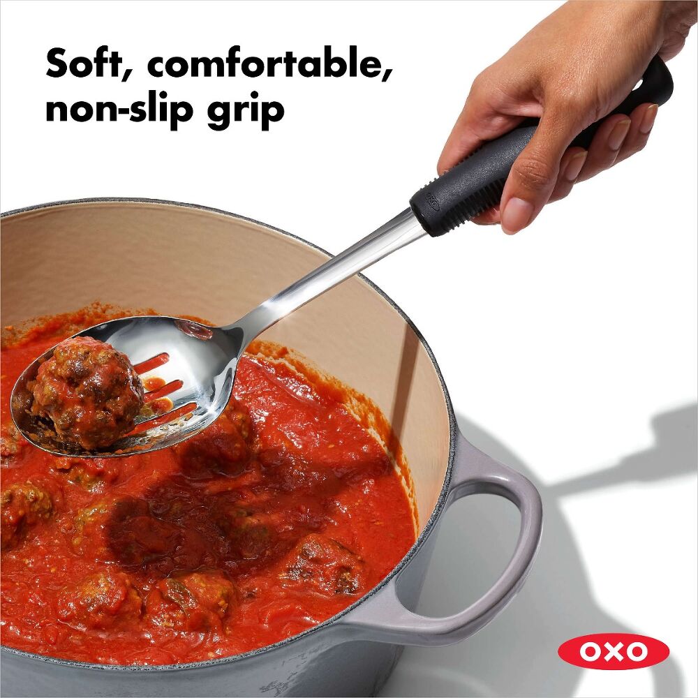 Stainless Steel Slotted Spoon N7