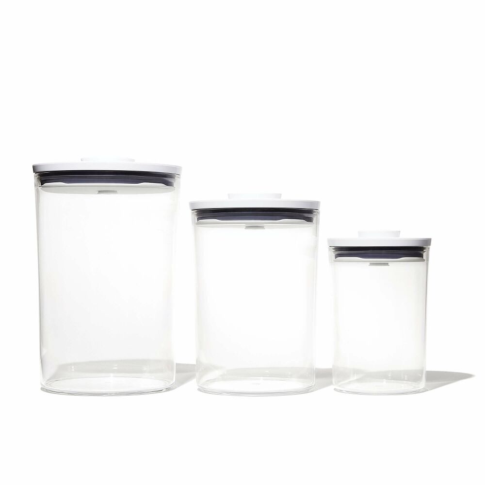 3-Piece POP Round Canister Graduated Set K3