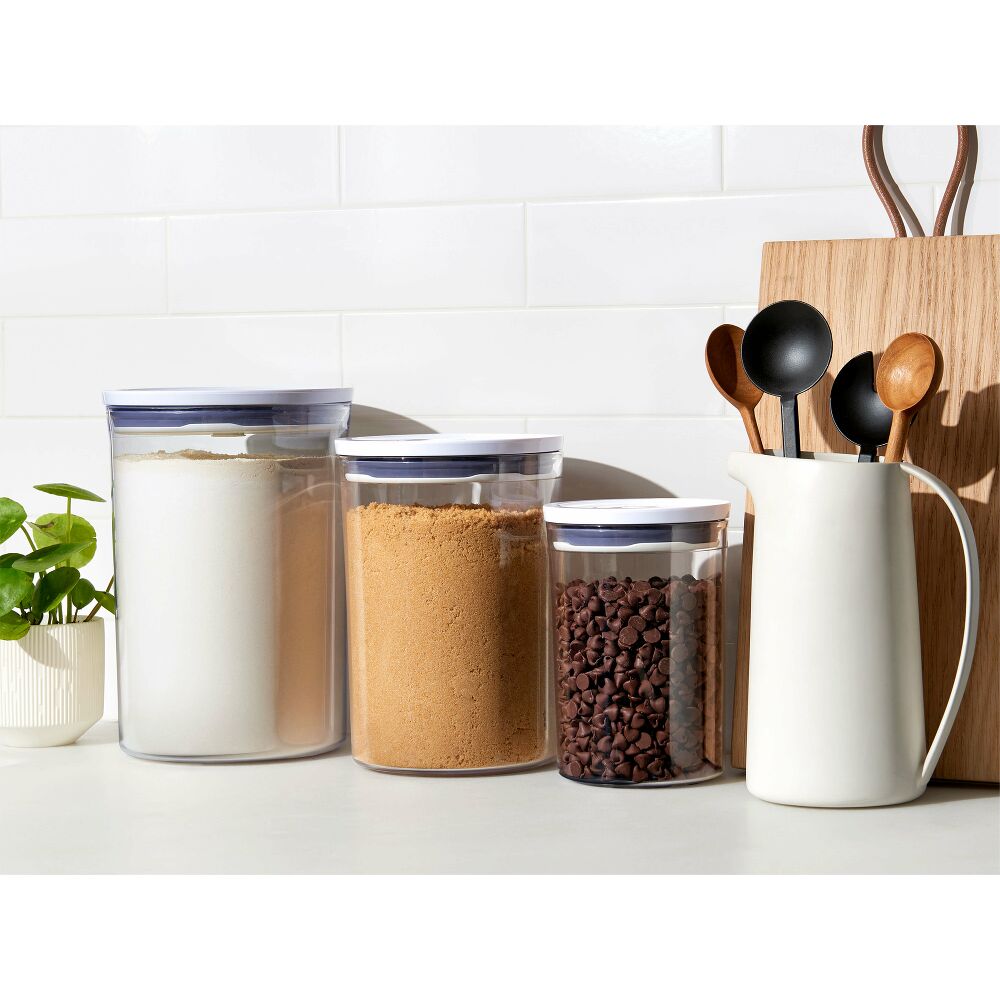 3-Piece POP Round Canister Graduated Set K3