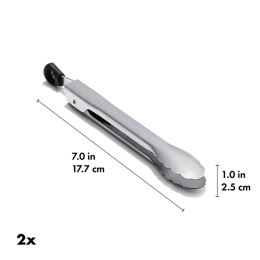 OXO Good Grips 2pk Mini Tongs D5