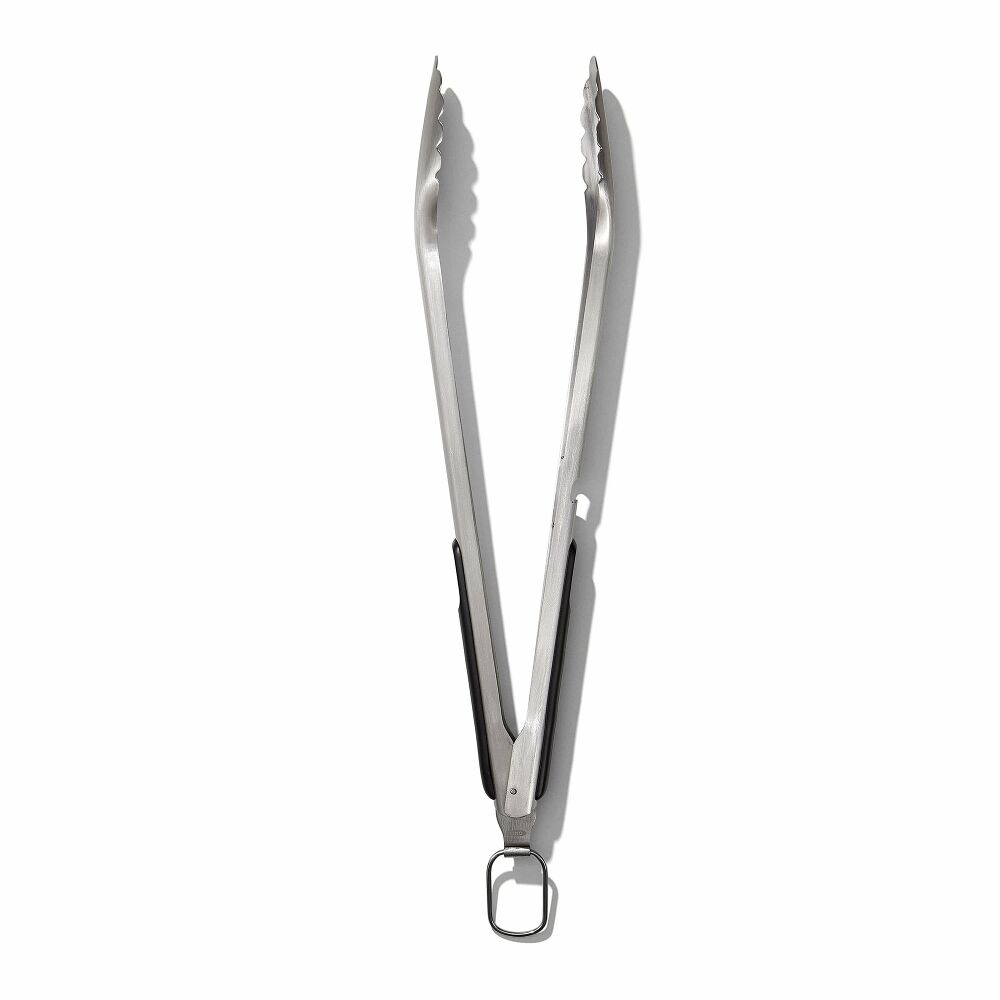 Grilling Tongs with Built-In Bottle Opener J0