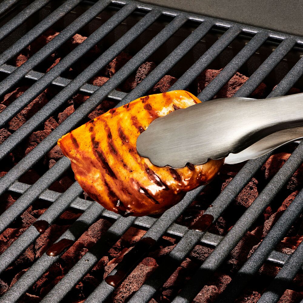Grilling Tongs with Built-In Bottle Opener J0