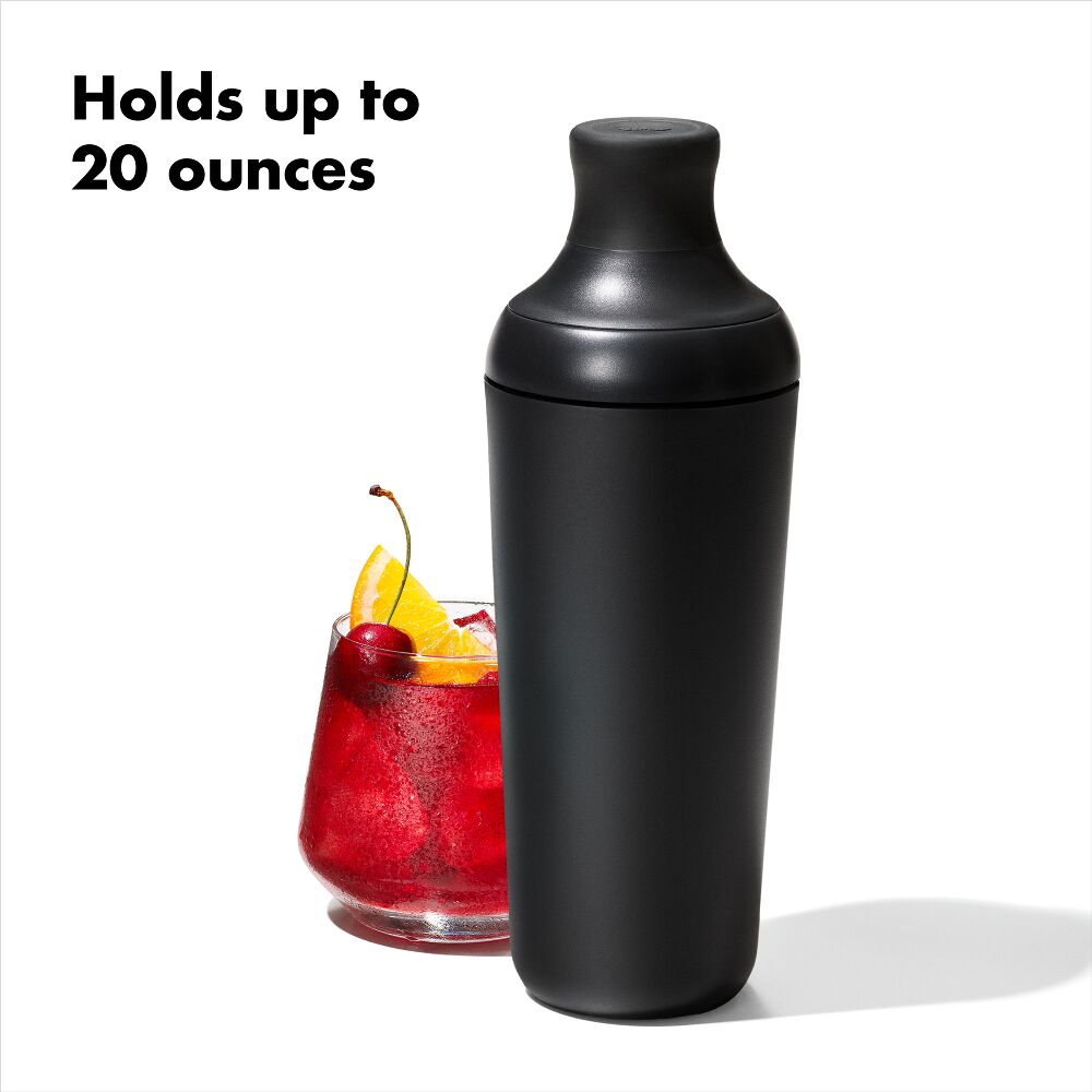 OXO Good Grips Plastic Cocktail Shaker- 20 oz/590 mL capacity E6
