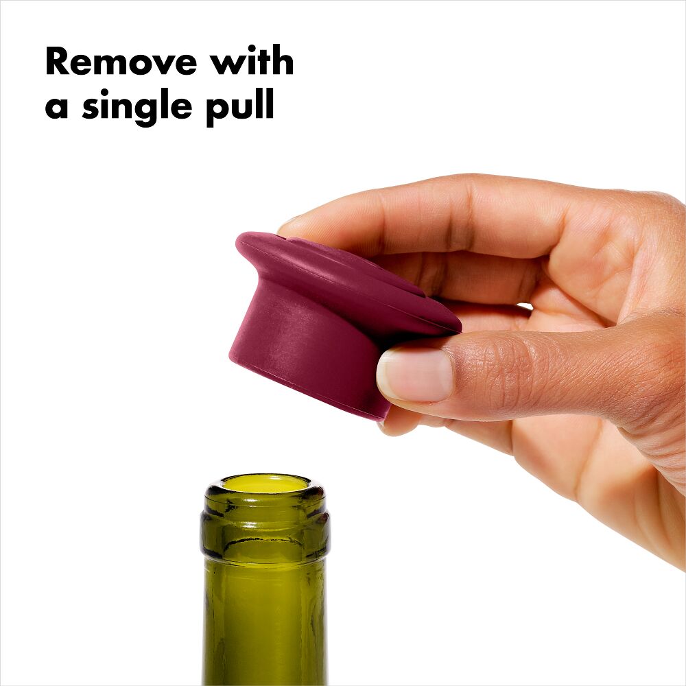 OXO Good Grips Silicone Wine Stoppers T5