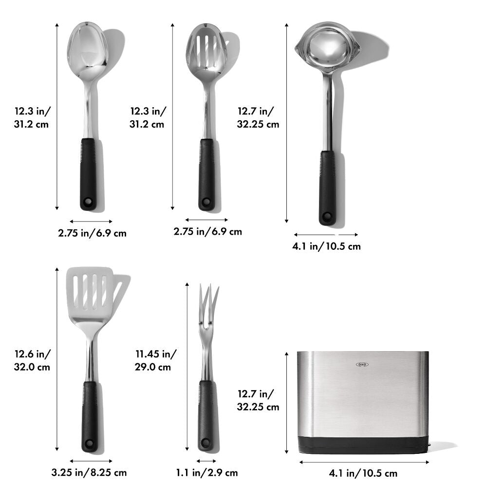 6-piece Prep & Serve Kitchen Tool Set C7