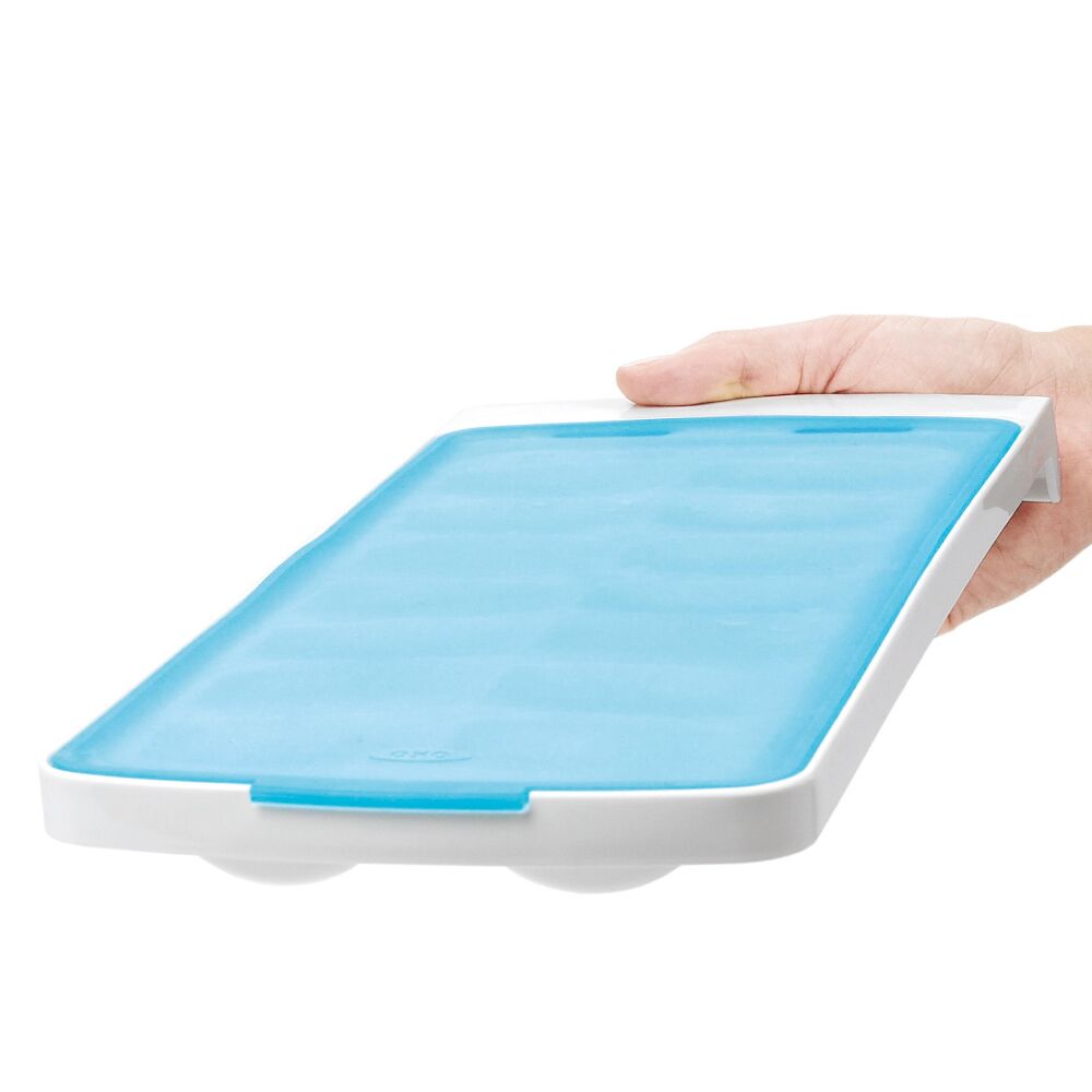 No-Spill Ice Cube Tray - 2 Pack N0
