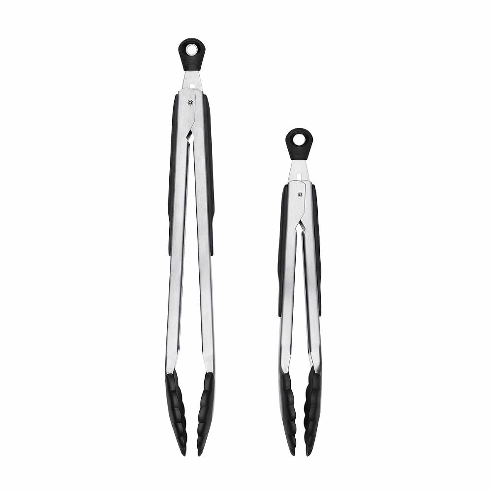 2-Piece Tongs with Nylon Heads Set M0