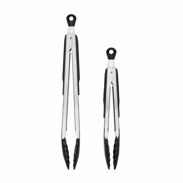 2-Piece Tongs with Nylon Heads Set M0
