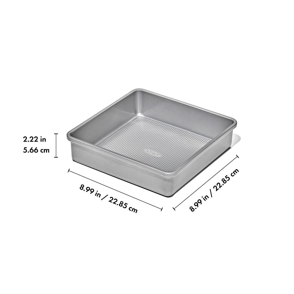 Nonstick Pro Clear Coated 9 In Square Cake Pan K3