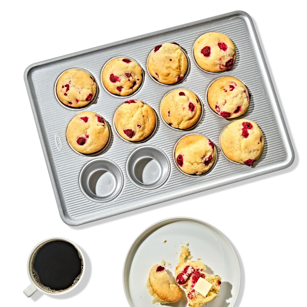Nonstick Pro Clear Coated 12 Cup Muffin Pan X1