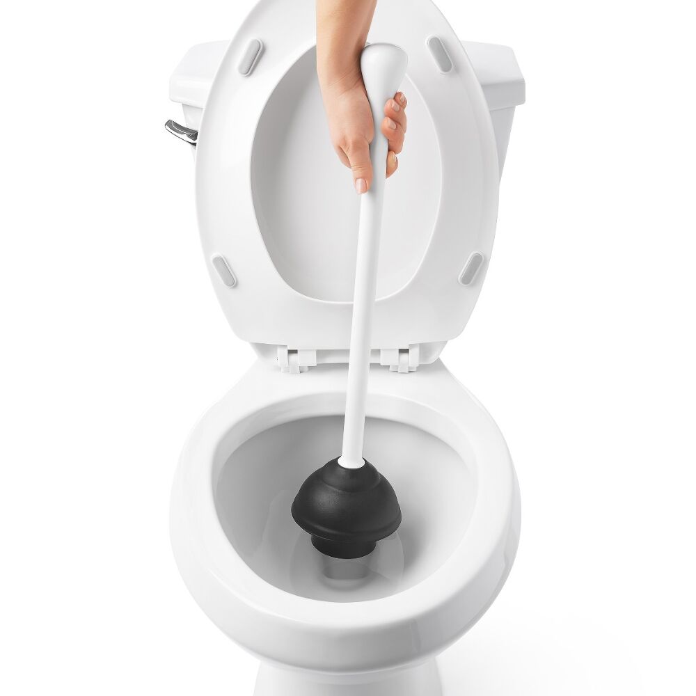 Toilet Plunger and Canister W6