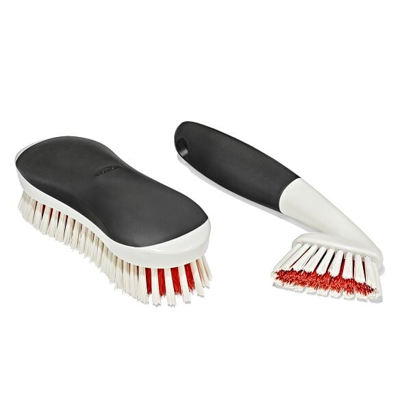 Grout Brush & Heavy Duty Scrub Brush Combo Set E3