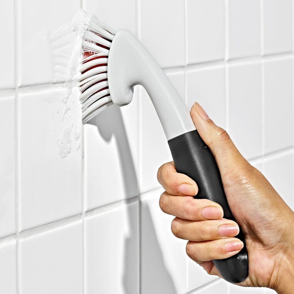 Grout Brush & Heavy Duty Scrub Brush Combo Set E3