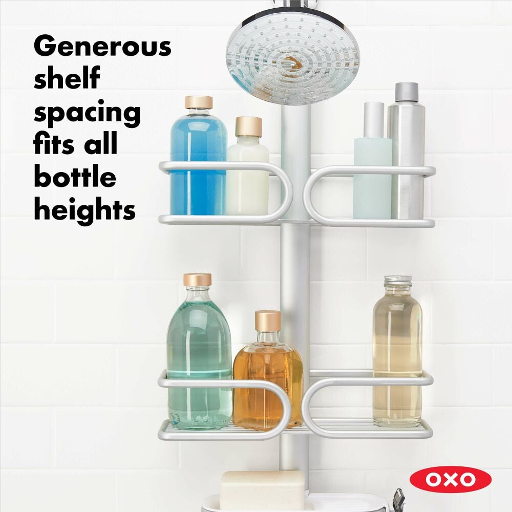 Aluminum 3-Tier Shower Caddy M6