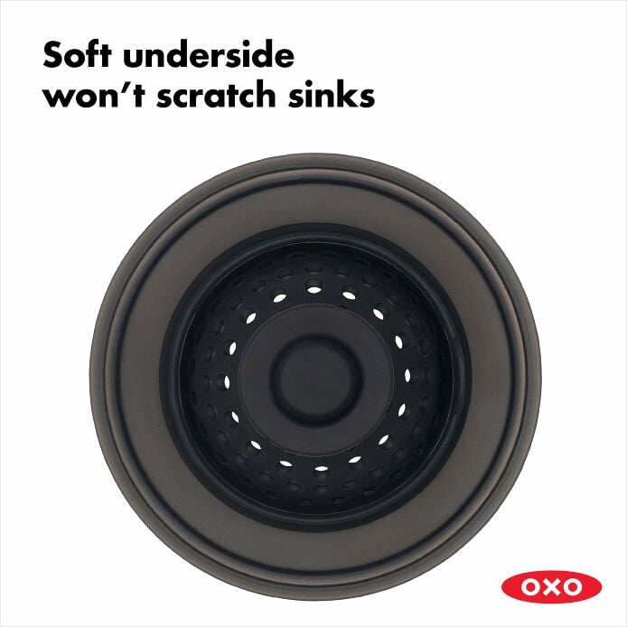2-in-1 Silicone Sink Strainer with Stopper A0