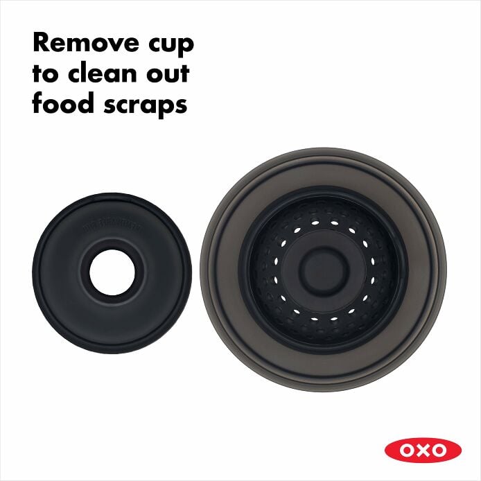 2-in-1 Silicone Sink Strainer with Stopper A0