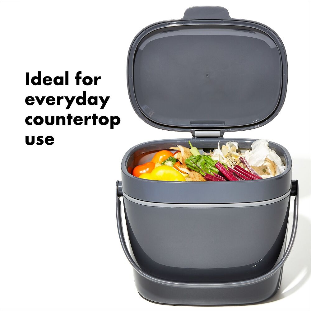 Easy-Clean Compost Bin - 1.75 Gal R7