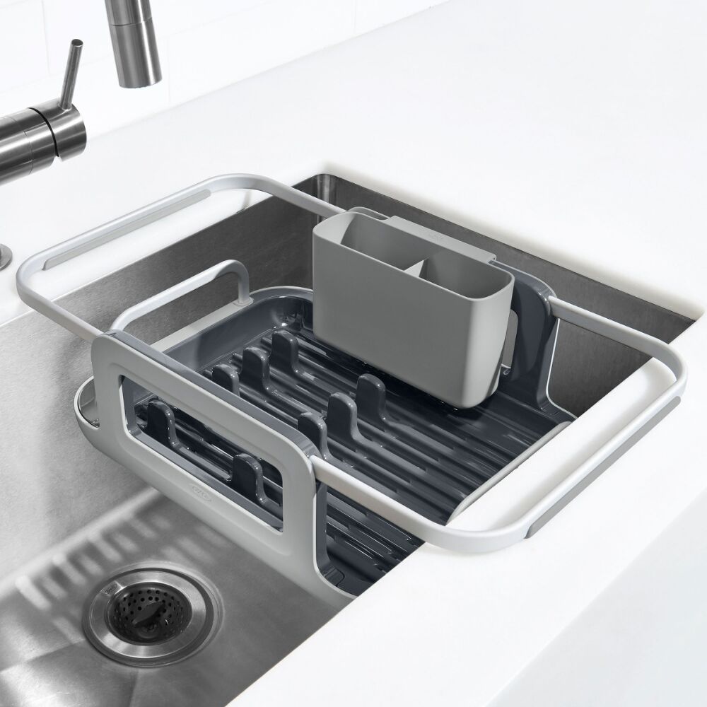 Over-the-sink Aluminum Dish Rack K1