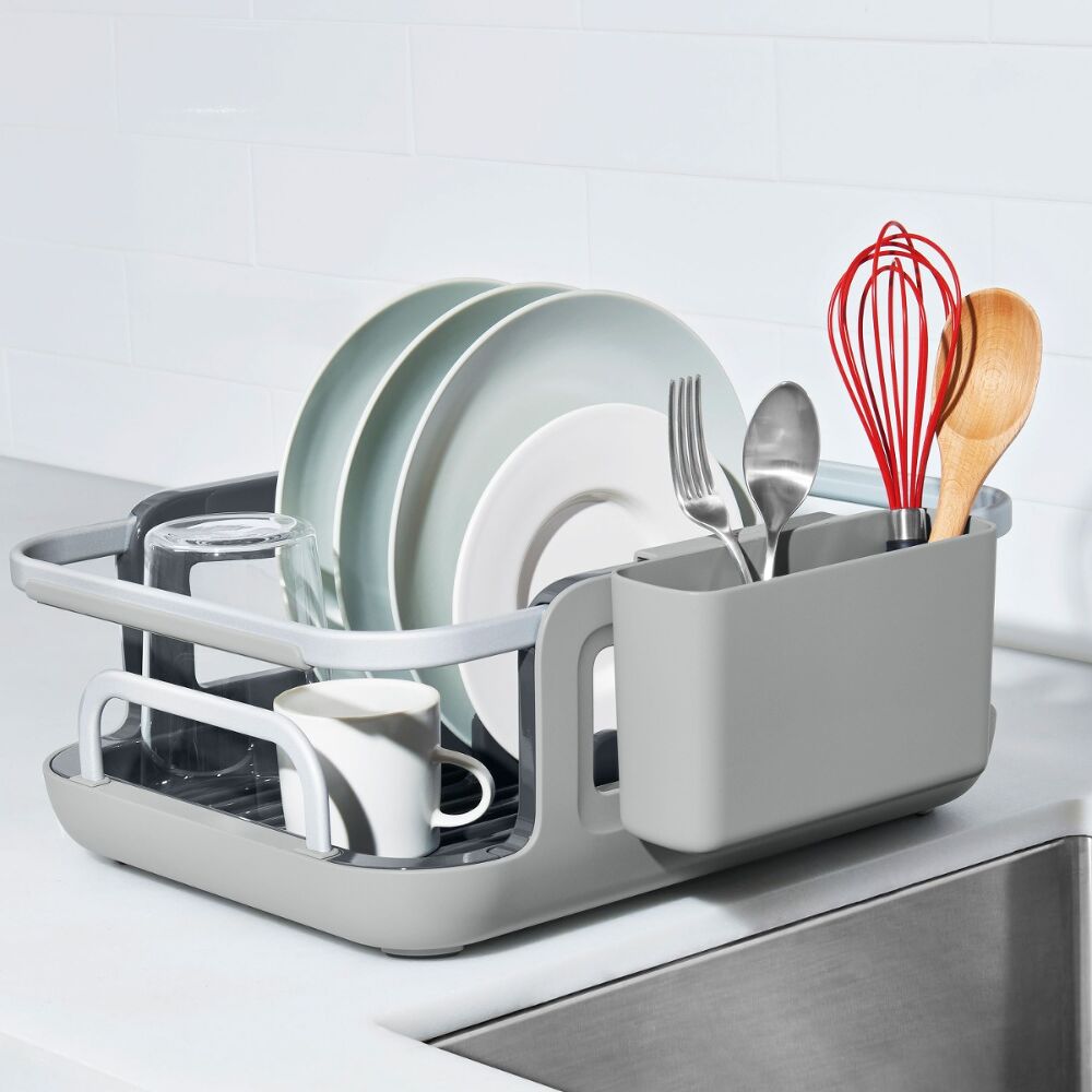 Over-the-sink Aluminum Dish Rack K1