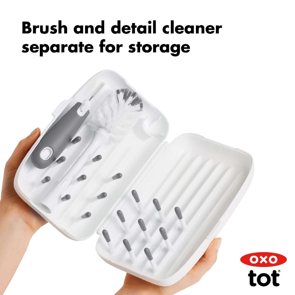 On-the-Go Drying Rack with Bottle Brush P4