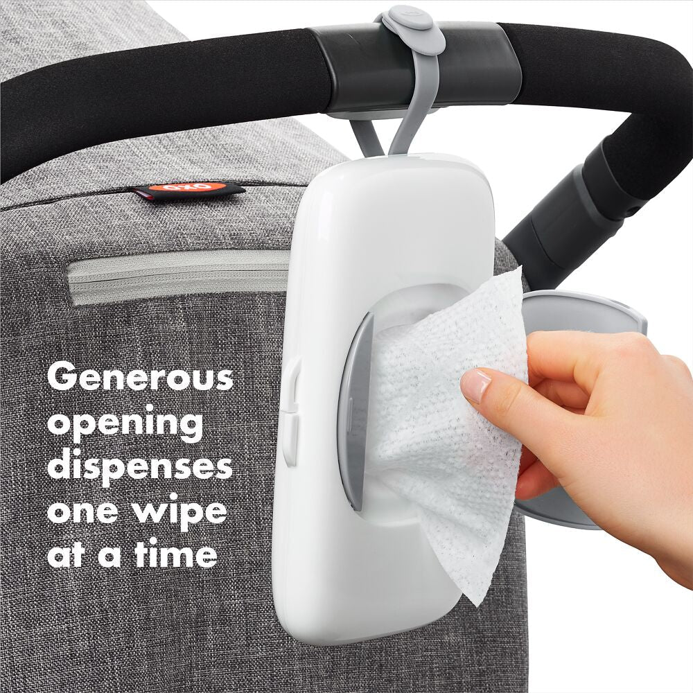 OXO TOT 2-Pack On-the-Go Wipes Dispenser, Gray D6