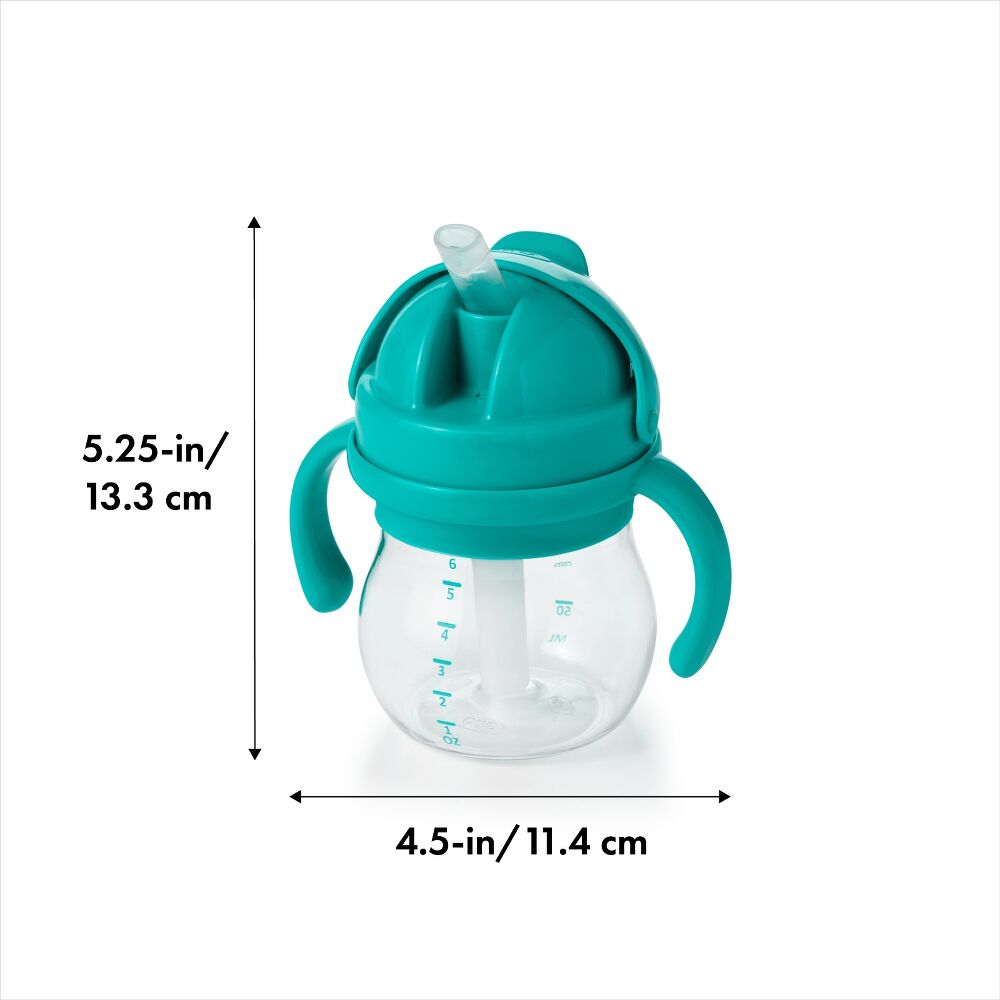 Transitions 6 Oz Straw Cup With Removable Handles V8