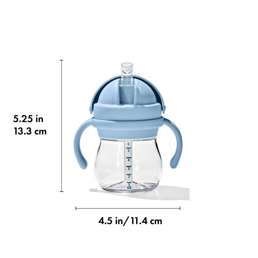 Transitions 6 Oz Straw Cup With Removable Handles V8