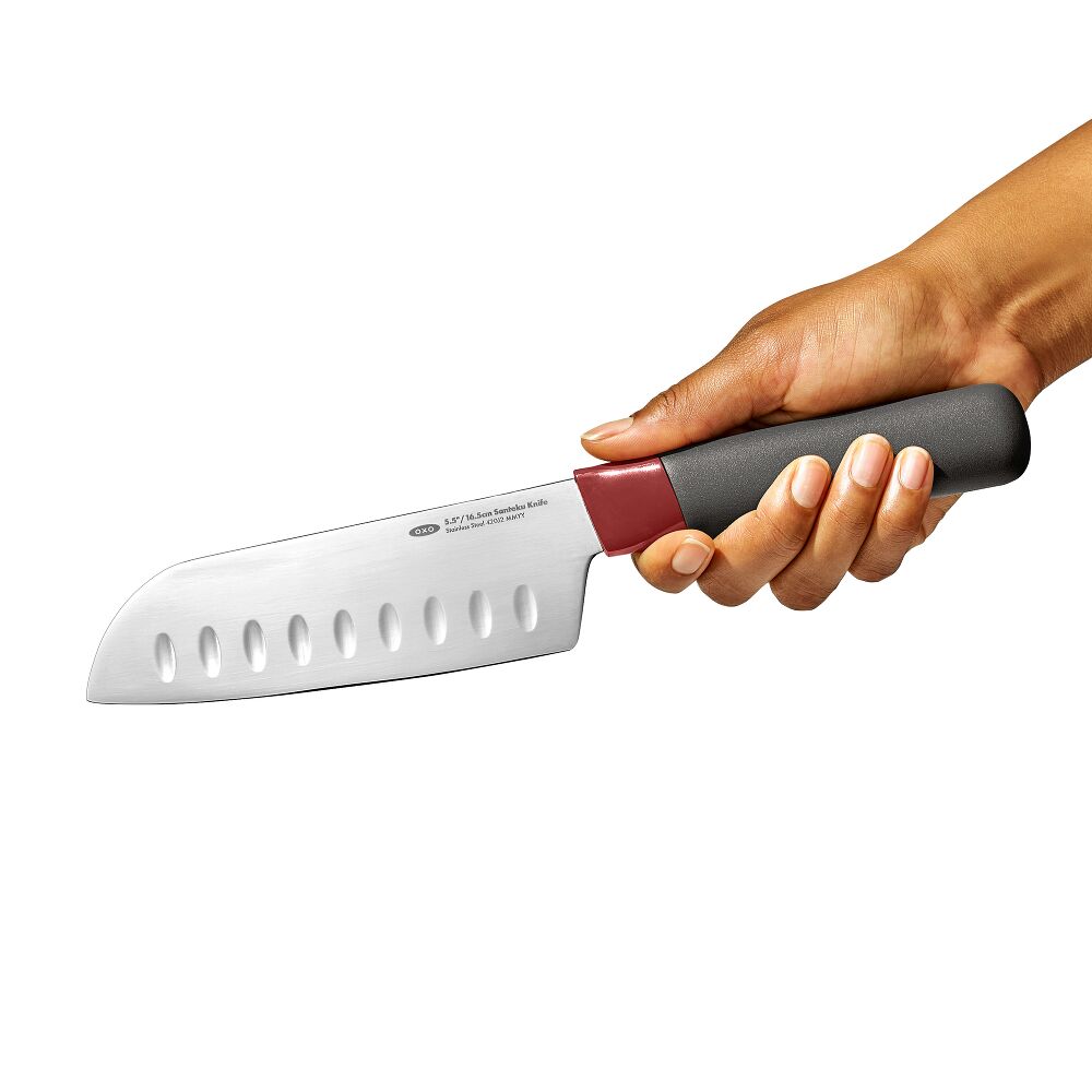 OXO Outdoor 5.5in Santoku Knife with Locking Sheath I9