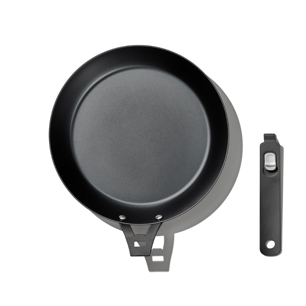 Carbon Steel With Removable Handle 10in Pan I8