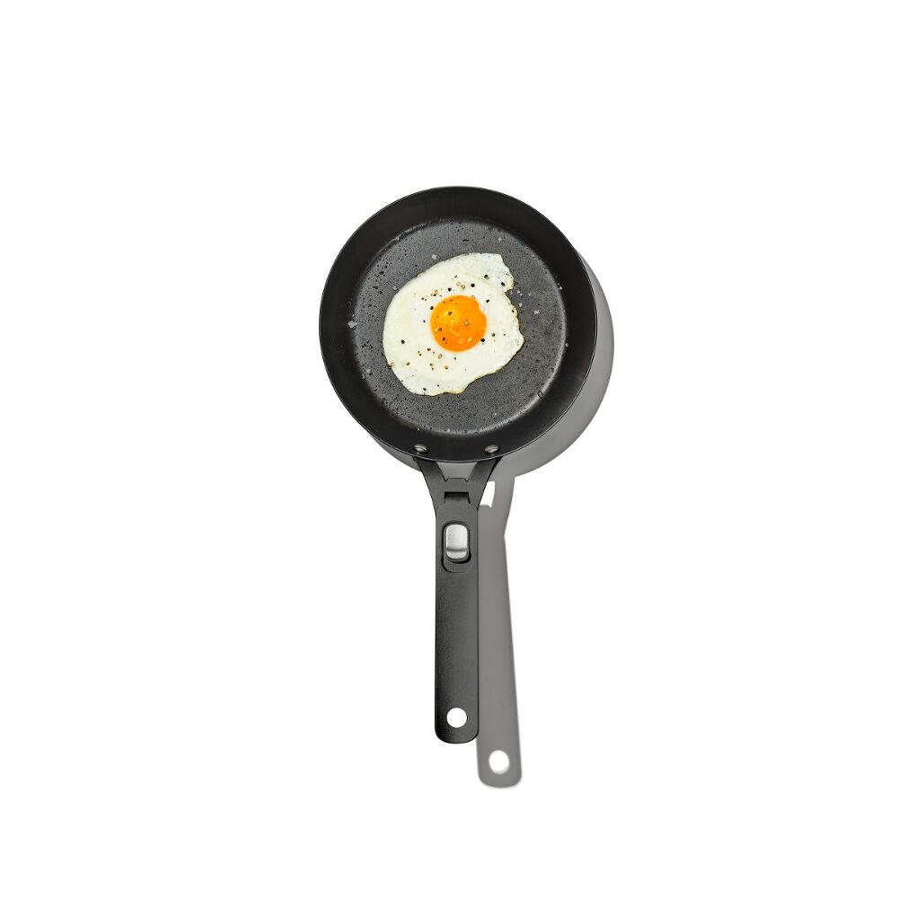 Carbon Steel With Removable Handle 10in Pan I8