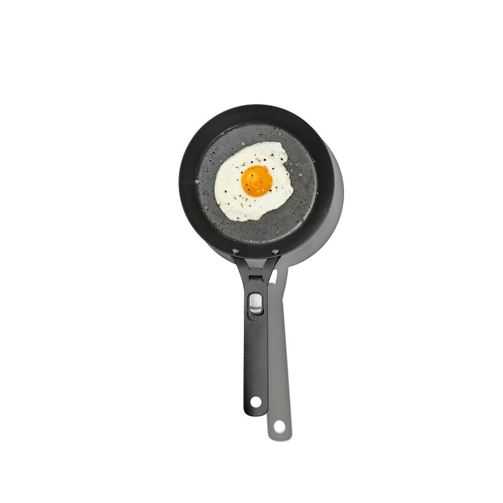 Carbon Steel With Removable Handle 8in Pan N3