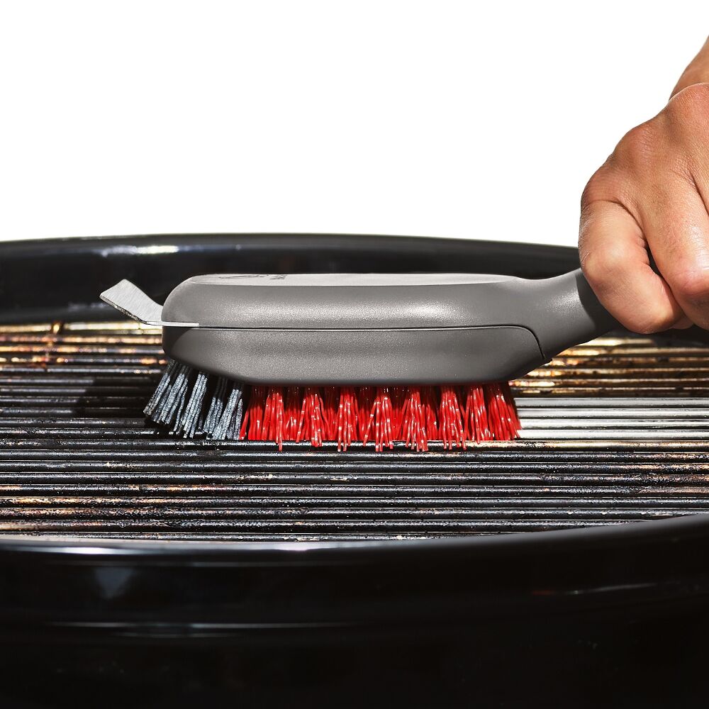 Outdoor Nylon Grill Brush Set of 2 Replacement Heads O8