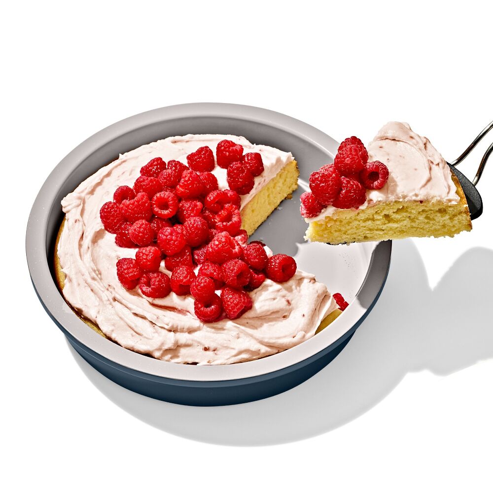 Non-Stick Pro Ceramic Coated Metal Bakeware 9” Round Cake Pan M0